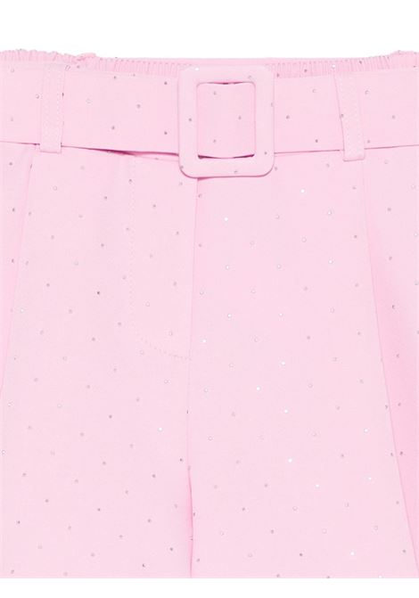 Shorts con strass Lù-Lù BY MISS GRANT | LL4167ROSA